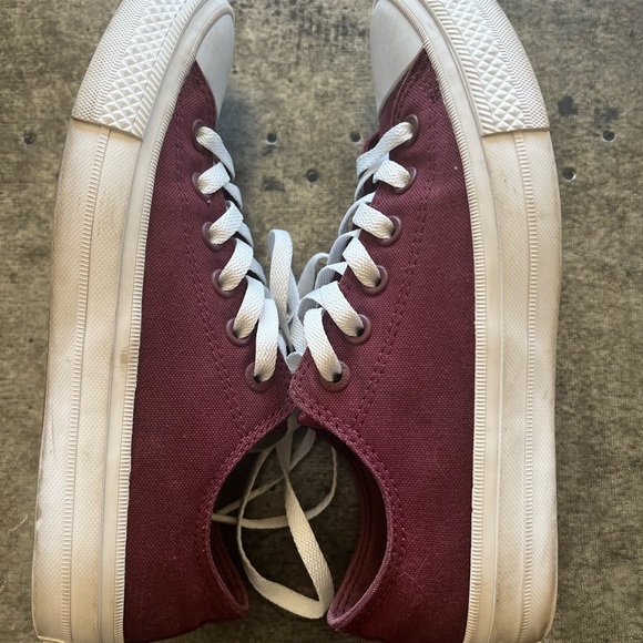 Converse with Lunarlon Women’s Maroon Size 8 - Picture 5 of 9